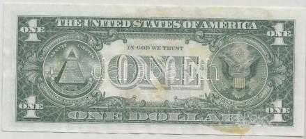 Amerikai Egyesült Államok 1957. 1$ "*" sorozat T:II- (hajtatlan, hullámos papír, foltos)
U...