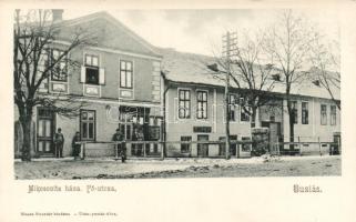 Buziás, Mikosovits háza, Fő utca / house of Mikosovits, Main street