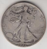 Amerikai Egyesült Államok 1935. 1/2$ Ag "Walking Liberty" T:3 USA 1935. 1/2$ Ag "Walking Liberty" C:F Krause KM#142