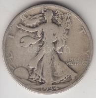 Amerikai Egyesült Államok 1934. 1/2$ Ag "Walking Liberty" T:3 USA 1934. 1/2$ Ag "Walking Liberty" C:F Krause KM#142