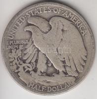 Amerikai Egyesült Államok 1934. 1/2$ Ag "Walking Liberty" T:3
USA 1934. 1/2$ Ag "Walk...