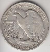 Amerikai Egyesült Államok 1946. 1/2$ Ag "Walking Liberty" T:3
USA 1946. 1/2$ Ag "Walk...