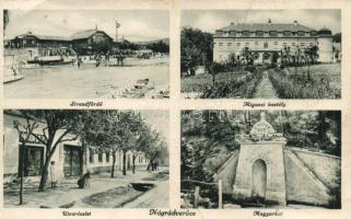 Nógrádverőce, Magyarkút, Strandfürdő, Migazzi kastély, áruház