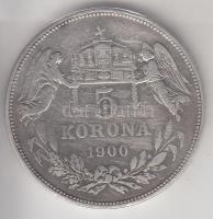 1900. 5K Ag "Ferenc József" T:3