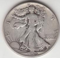 Amerikai Egyesült Államok 1945. 1/2$ Ag "Walking Liberty" T:3 USA 1945. 1/2$ Ag "Walking Liberty" C:F Krause KM#142