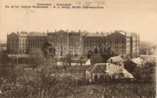 Kismarton, Eisenstadt; katonai főreáliskola, kiadja Kern Victor / military school