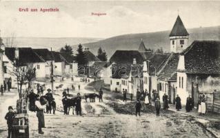 Szentágota, Agnetheln; Neugasse / market place