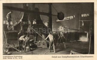 Kapfenberg, Böhler Gussstahlwerk, Dampfhammerwerk Erlachhammer / iron works interior