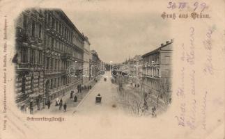 8 db régi külföldi városképes lap, közte két lap 1899-ből és egy litho / 8 old foreign postcards, in...