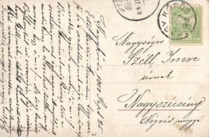 '60 H.P.' Automobile era fashion, humour s: Arthur Thiele