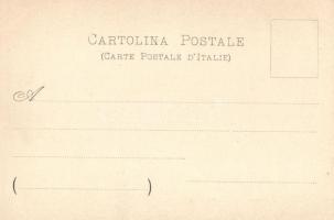 I Cinque Sensi, Art Nouveau, artist signed