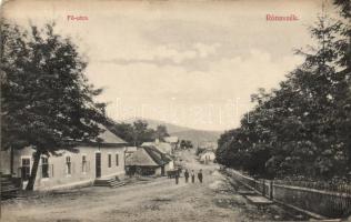 Rónaszék Fő utca / Main street (EK)