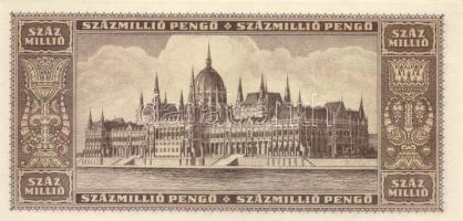 1946. 100.000.000P (3x) egymás utáni sorszámmal T:I