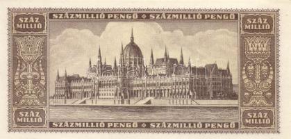 1946. 100.000.000P (3x) egymás utáni sorszámmal T:I