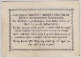 1849. 30Kr "Kossuth-bankó" sorozatszám csillaggal T:III
Adamo G103A