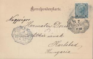 Frantiskovy Lazne, Franzensbad; Kirchstrasse / Church street