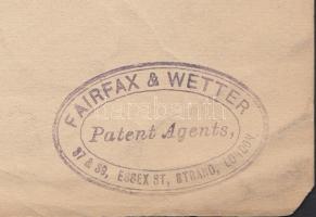 Shaftesbury Memorial Fountain & Piccadilly Circus, London pecséttel jelzett, 20x15 cm