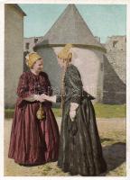 20 db régi, használatlan, osztrák folklór témájú, jó minőségű képeslap / 20 unused motive cards, Aus...