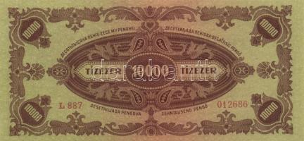 1945. 10.000P (3x) egymás utáni sorszámmal T:I