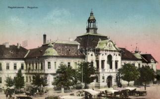 Nagybecskerek, town hall, market