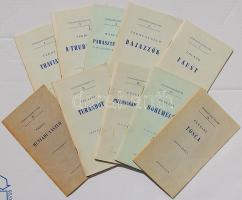 10 db opera-szövegkönyv