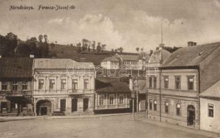 Abrudbánya Ferenc József tér; Radó Boldizsár kiadása / Franz Joseph square (fa)