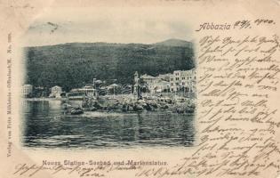 Abbazia - 4 postcards