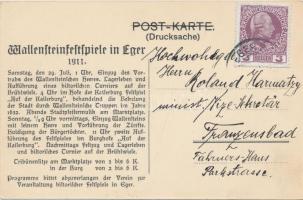1911 Wallensteinfestspiele, Eger / Cheb s: R. Teschner