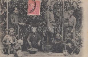 Cochinchine, restaurant, folklore