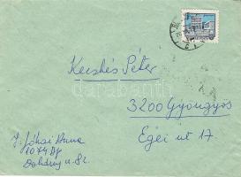 1976. Jókai Anna írónő sk. levélcímzése levélborítékon