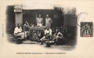 Porto-Novo, market, jewellery vendors