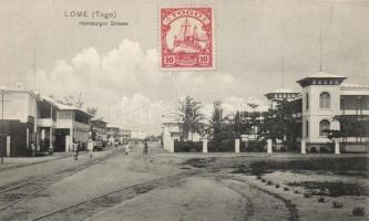 Lome, Hamburger Strasse / street