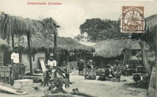 Togo, native carpenters