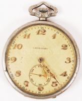 cca 1920 Langendorf zsebóra szép számlappal, javításra szoruló szerkezettel / pocket watch needs rep...
