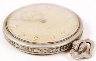 cca 1920 Langendorf zsebóra szép számlappal, javításra szoruló szerkezettel / pocket watch needs rep...