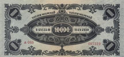 1946. 10.000MP (3x) egymás utáni sorszámmal! T:I