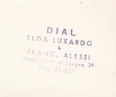 Vittorio Gassmann (1922-2000) olasz színész és filmrendező saját kezű aláírása az őt ábrázoló fotón ...