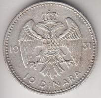 Jugoszlávia 1931. 10D Ag "I. Sándor" T:2-,3
Yugoslavia 1931. 10 Dinara Ag "Alexander ...