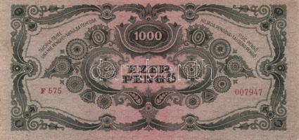 1945. 1000P (2x) egymás utáni sorszámmal T:I