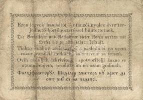 1849. 15Kr + 30Kr  "Kossuth-bankó" T:IV