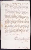 1784 Bécs, Ex offo levél Bécsből Körmöcbányára gróf Eszterházy Ferenc (1715-1785) tárnokmester aláír...