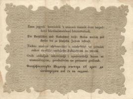 1848. 10Ft "Kossuth-bankó" T:III
Adamo G111