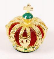 A Királyi Koronaékszerek sorozatából:Utolsó francia királyné koronája, festett fém, eredeti ékszer d...