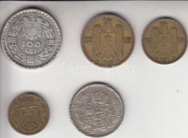 Románia 1930. 5L "II. Károly" + 10L "II. Károly" + 20L "II. Károly" + ...