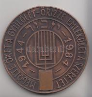 1984. "Megölte őket a gyűlölet - őrizze emléküket a szeretet 1944-1984" Br holokauszt emlé...