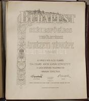 Budapest területének átnézeti térképe 1:5000, Székesfőváros házinyomdája 1937