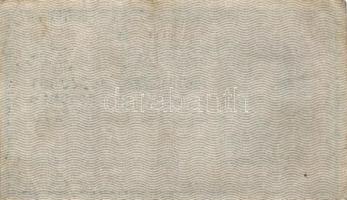 1918. 25K "3111 / 3mm" hullámos hátlap T:II-,III