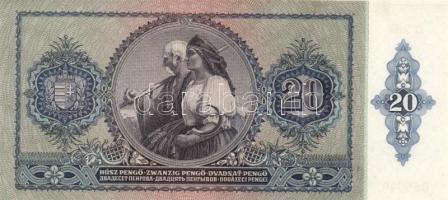 1941. 20P (4x) egymás utáni sorszámmal T:I