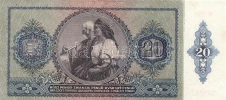 1941. 20P (4x) egymás utáni sorszámmal T:I