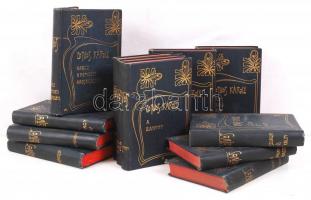 Eötvös Károly munkái 12 kötet a sorozatból.
Bp., 1901-1909, Révai.
Kiadói, egységes, aranyozott, Got...